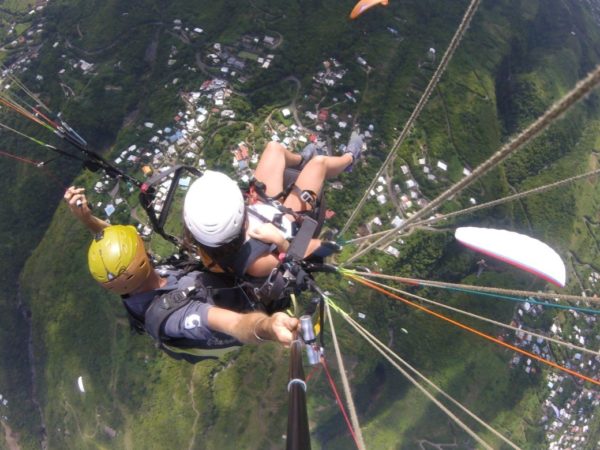 Spot Saint-Leu, ideal for paragliding
