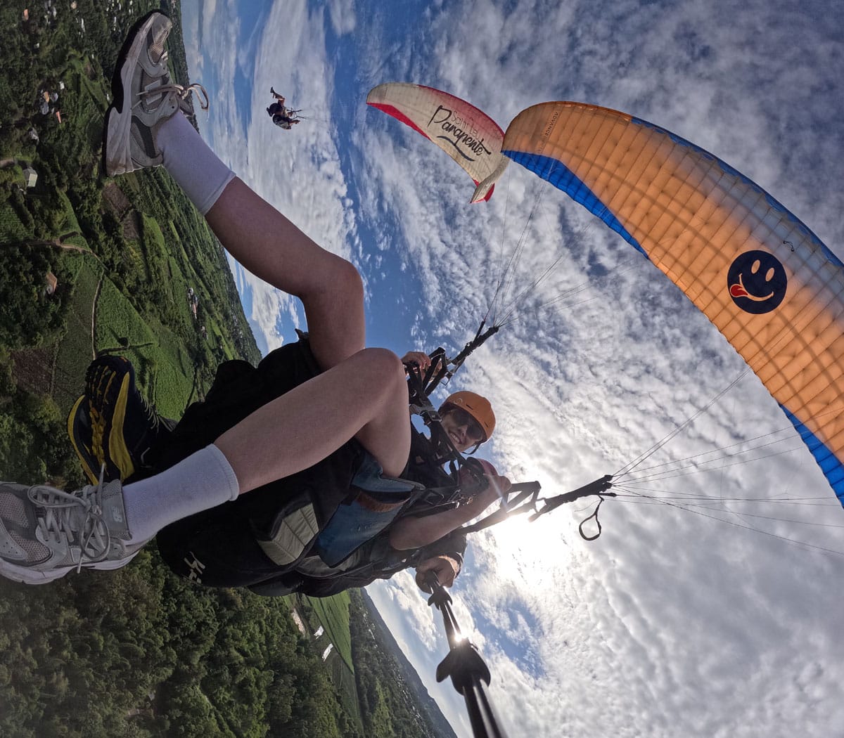 parapente à la Réunion